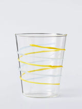 John Lewis John Lewis Swirl Glass Tumbler, Yellow, 355ml- Buy online at McGrocer