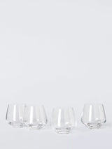 John Lewis John Lewis Swan Crystal Glass Tumbler Set of 4 390ml- Buy online at McGrocer