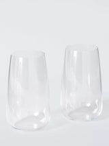 John Lewis John Lewis Sora Crystal Glass Highball, Set of 2, 510ml, Clear- Buy online at McGrocer