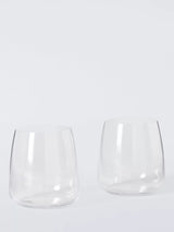John Lewis John Lewis Sora Crystal Glass Tumbler Set of 2 460ml Clear- Buy online at McGrocer