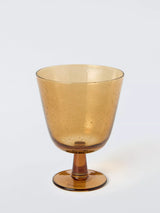 John Lewis John Lewis Bubble Wine Glass, 260ml, Amber- Buy online at McGrocer