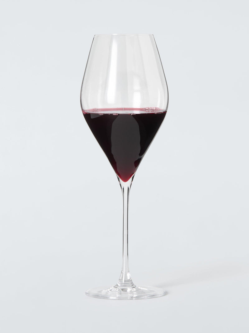 John Lewis Swan crystal red wine glasses set of 4 560ml (British brand)