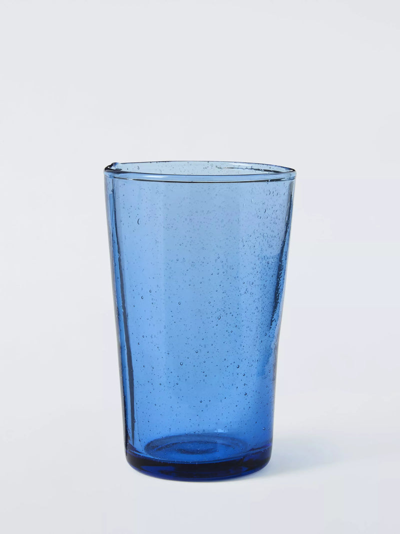 John Lewis Coastal Glass Highball 300ml blue - British product