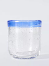 John Lewis John Lewis Bubble Colour Rim Glass Tumbler, Blue, 350ml- Buy online at McGrocer