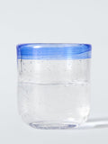 John Lewis Bubble Glass Tumbler Blue 350ml, imported from the UK