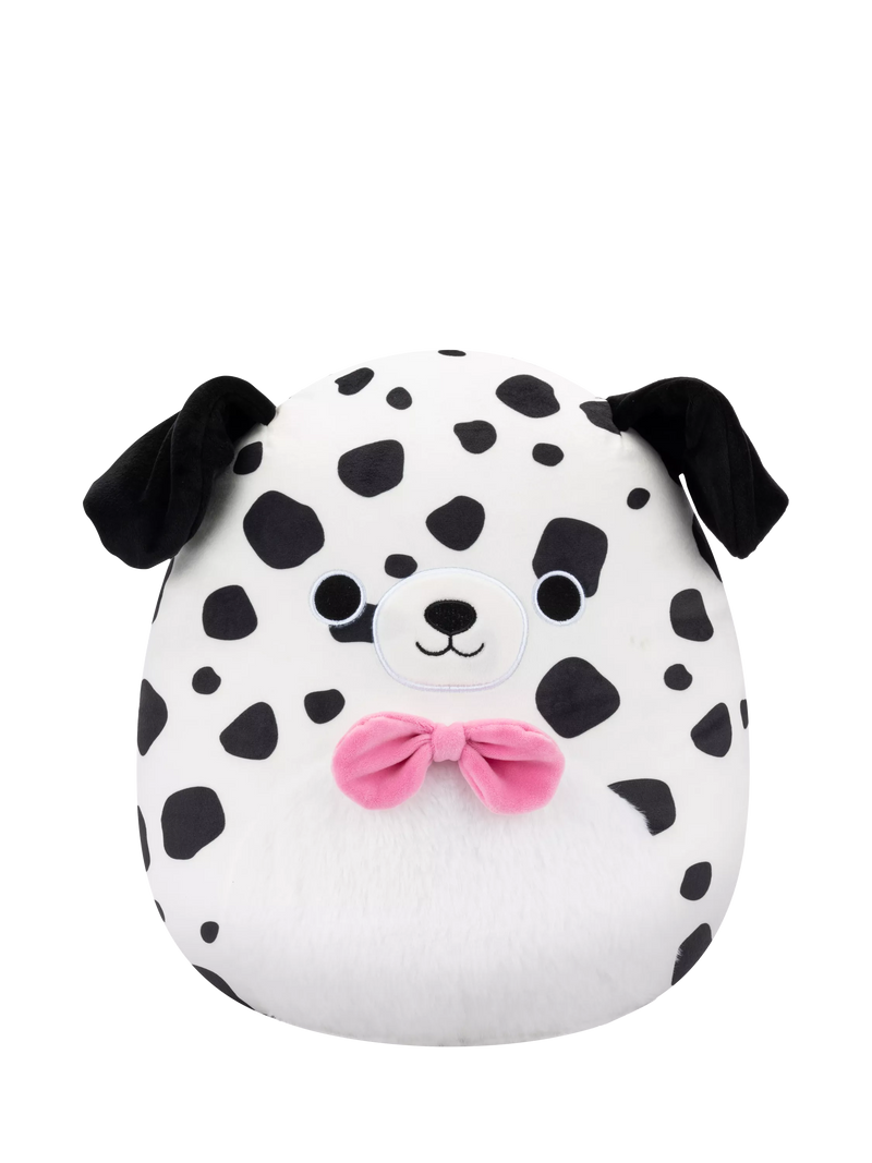 Squishmallows Dustin Dalmation plush toy 12 inches, imported from the UK