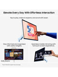 Samsung Movingstyle 27 inch QHD touch screen smart TV cream (British brand)