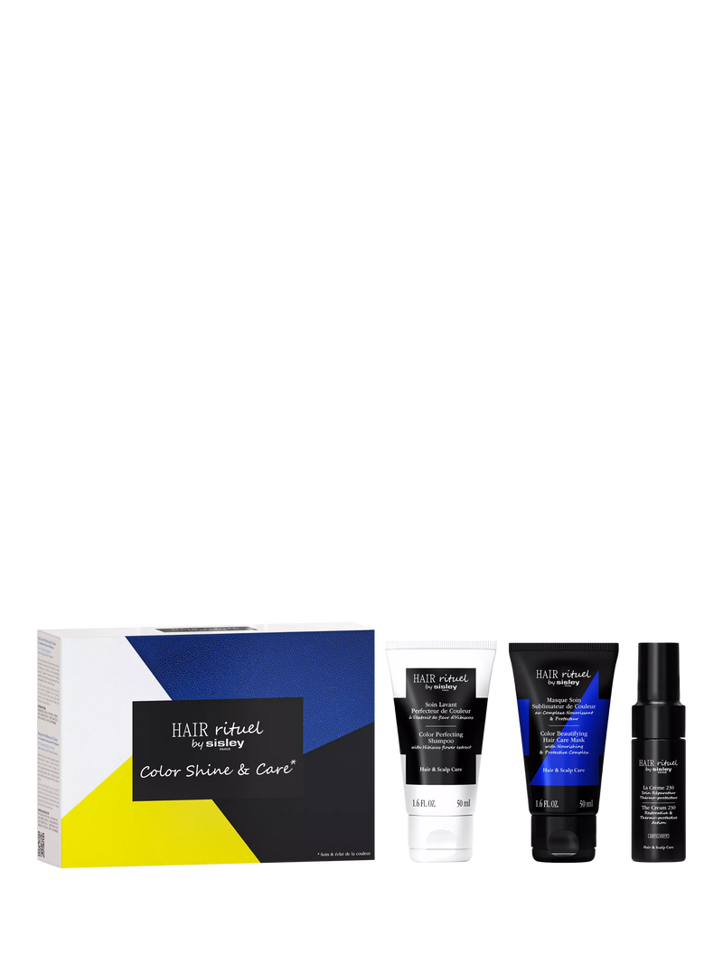 Sisley-Paris Colour Care Shine haircare gift set 50ml 50ml 30ml UK version