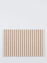 John Lewis John Lewis Coastal Stripe Bath Mat, Sienna, 50x80cm- Buy online at McGrocer