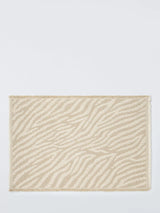 John Lewis John Lewis Zebra Bath Mat Natural, 50x80cm- Buy online at McGrocer