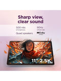 Lenovo IdeaTab 11 inch 2.5K tablet 8GB RAM 128GB, imported from the UK