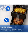Philips stacked dual basket air fryer 10L (British brand)