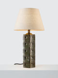 John Lewis Hex ceramic table lamp base green - British product
