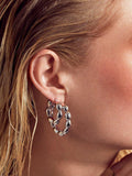 Sif Jakobs sterling silver hoop earrings UK version