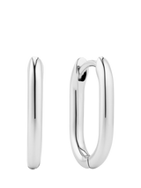 John Lewis Sif Jakobs Jewellery Capriana Pianura Hoop Earrings- Buy online at McGrocer