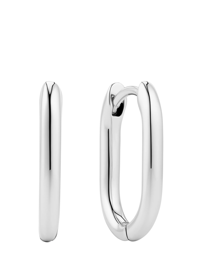 Sif Jakobs solid sterling silver hoop earrings - British product