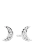Sif Jakobs Jewellery Luna moon stud earrings - British product
