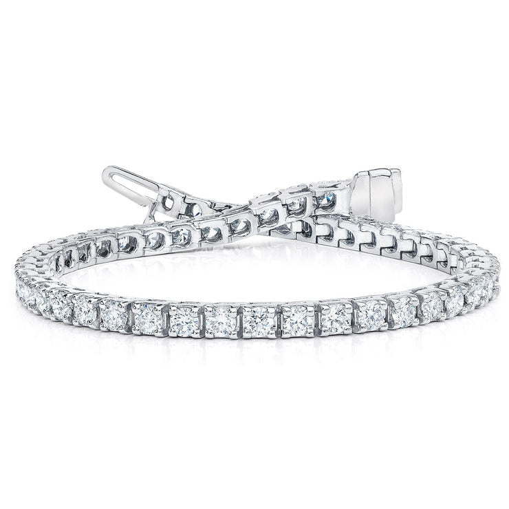 Costco 5ct round brilliant diamond tennis bracelet white gold, UK version