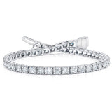 Costco 5ct round brilliant diamond tennis bracelet white gold, UK version