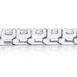 Costco 5ct round brilliant diamond tennis bracelet white gold, UK version