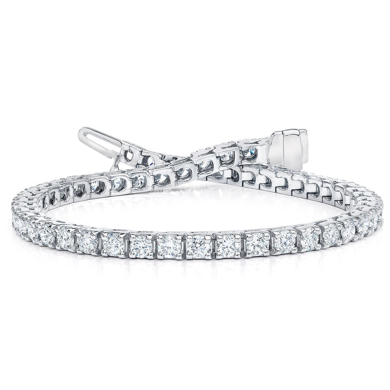 Costco 5ct round brilliant diamond tennis bracelet white gold, UK version