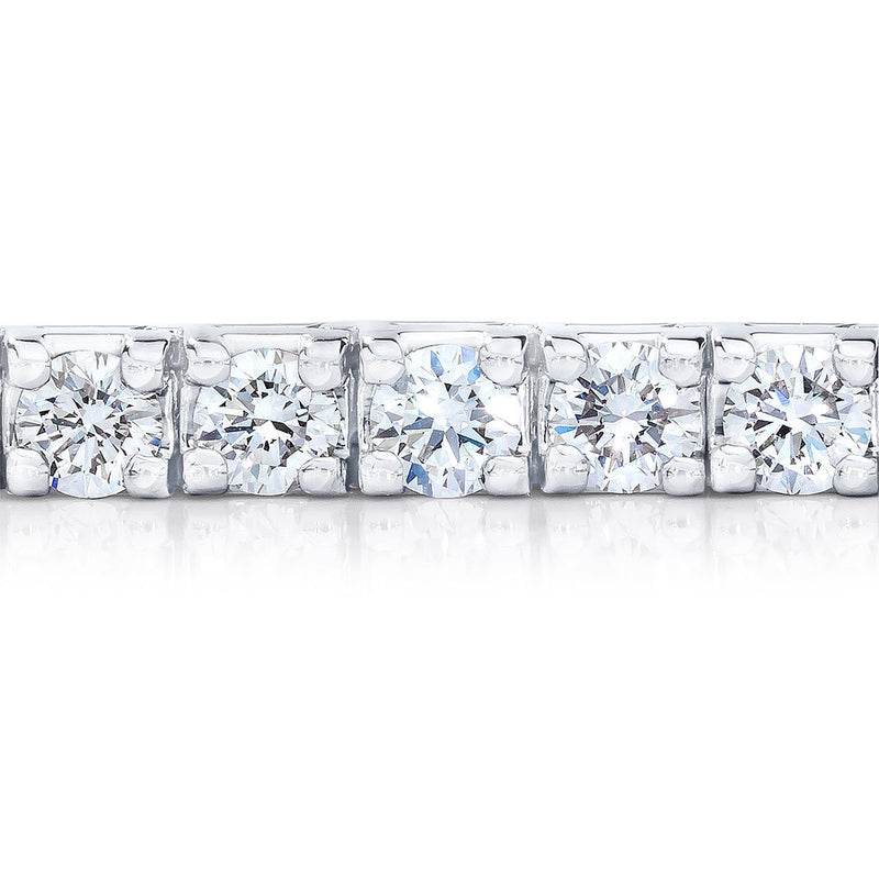 Costco 5ct round brilliant diamond tennis bracelet white gold, UK version
