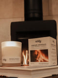 By Teddy Fireside Snuggles scented candle 250g - British product