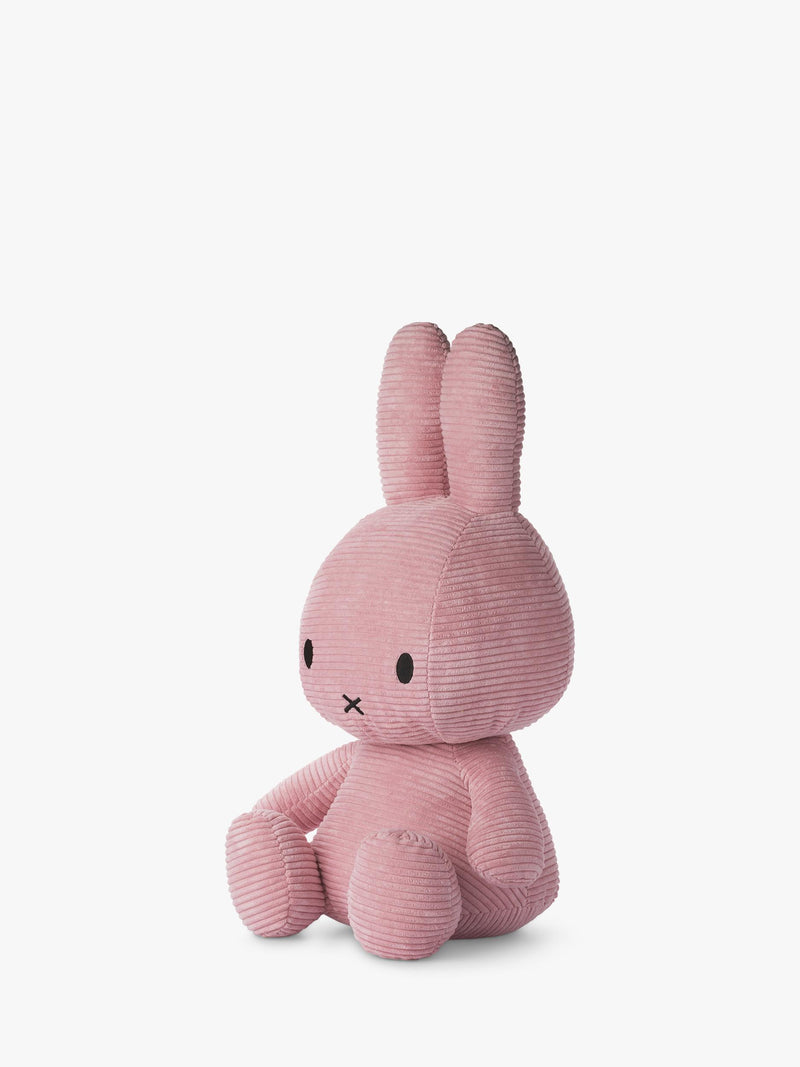 Bon Ton Toys Miffy corduroy soft toy pink 50cm, imported from the UK
