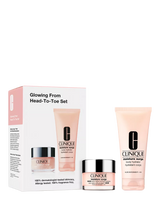 John Lewis Clinique Glowing From Head To Toe Skincare Gift Set- Buy online at McGrocer