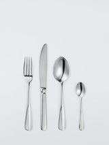 John Lewis John Lewis Baguette Stainless Steel Cutlery Set 16 Piece 4 Place Settings- Buy online at McGrocer