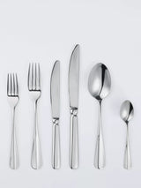 John Lewis John Lewis Baguette Stainless Steel Cutlery Set, 24 Piece (4 Place Settings)- Buy online at McGrocer