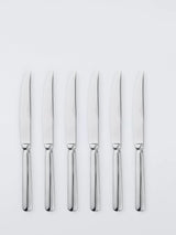 John Lewis John Lewis Baguette Stainless Steel Steak Knives, Set of 6- Buy online at McGrocer
