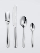 John Lewis John Lewis Luna Stainless Steel Cutlery Set, 4 Piece, 1 Place Setting- Buy online at McGrocer
