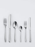 John Lewis Luna stainless steel cutlery set 6 piece, UK version