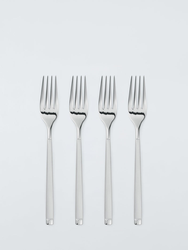 John Lewis Noble stainless steel cutlery set, 16 pieces, 4 place settings (British brand)
