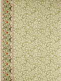 Morris & Co. Chamomile embroidered furnishing fabric - British product