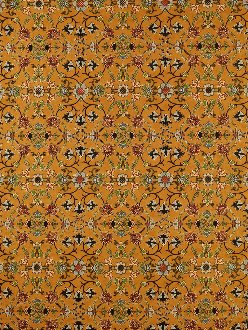 Morris & Co. Persian Scroll embroidery furnishing fabric, UK version