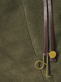 John Lewis khaki suede hobo bag - British product