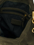 John Lewis khaki suede hobo bag - British product