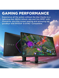HP OMEN 27 inch QHD gaming monitor with 280Hz, UK version