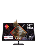 John Lewis HP OMEN Transcend 32 OLED 4K UHD Gaming Monitor, 31.5, Black Bezel, White- Buy online at McGrocer