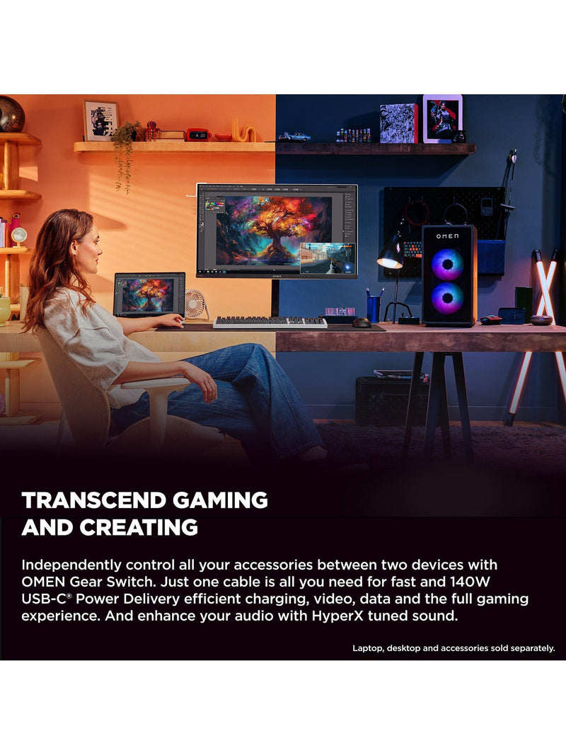 HP OMEN 32 OLED UHD 240Hz gaming monitor - British product