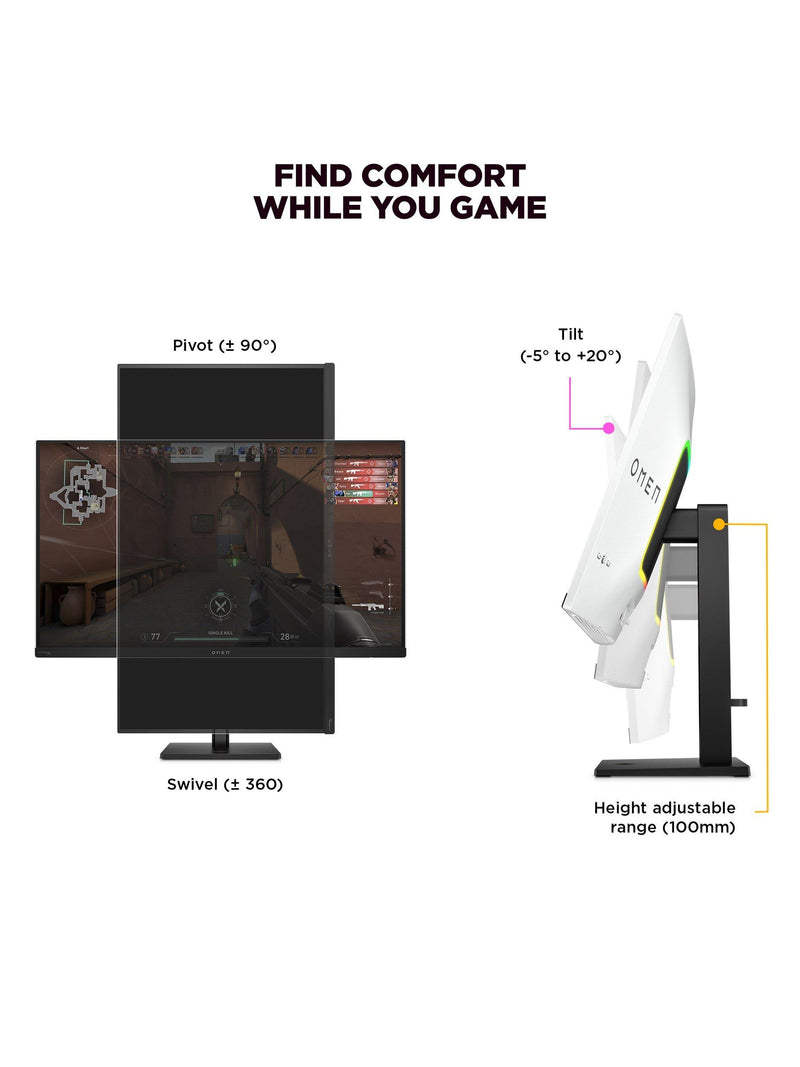 HP OMEN 32 OLED UHD 240Hz gaming monitor - British product