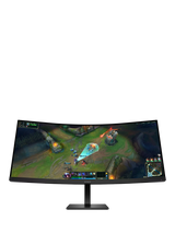 John Lewis HP OMEN 34c 34-inch WQHD HDR Curved Gaming Monitor- Buy online at McGrocer