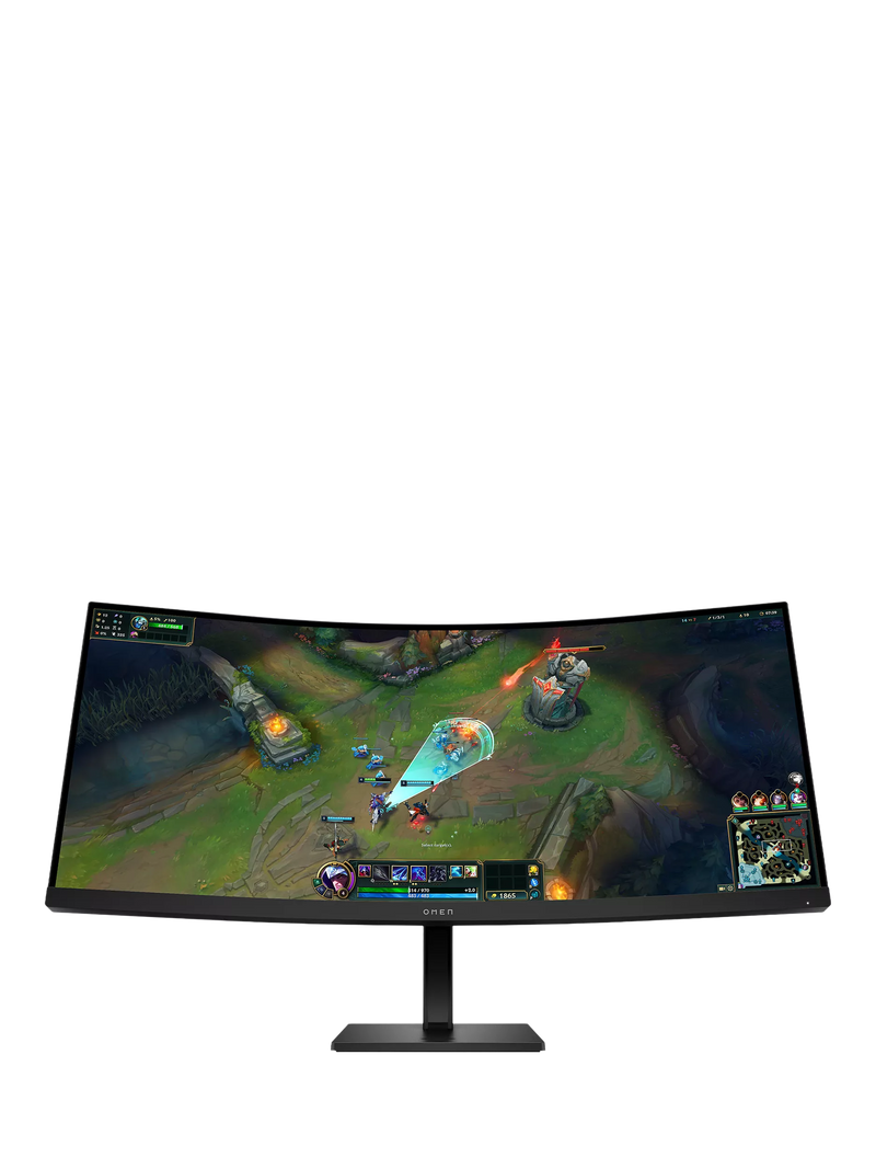 HP OMEN 34c curved WQHD gaming monitor 34 inches, imported from the UK