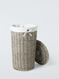 John Lewis round grey willow laundry basket - British product