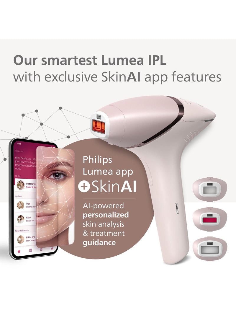 Philips Lumea Series 9900 cordless IPL hair removal device - British product