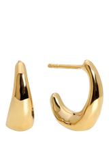 John Lewis Monica Vinader Antica Small Hoop Earrings, Gold- Buy online at McGrocer