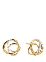 John Lewis Monica Vinader Nura Pave Diamond Wrap Earrings Gold- Buy online at McGrocer