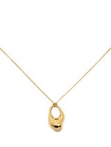 John Lewis Monica Vinader Antica Large Necklace Gold- Buy online at McGrocer